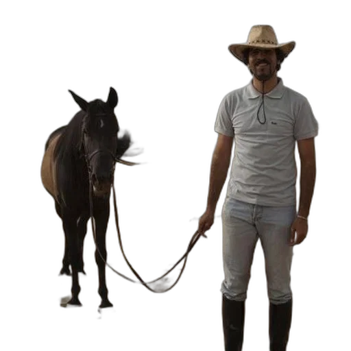 animal, hat, staff, creature transparent PNG cut-out