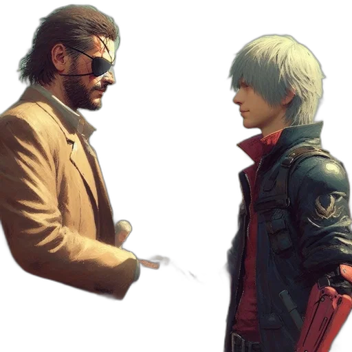 jacket, mask, face, weapon transparent PNG cut-out
