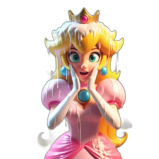 crown, dress, staff, weapon transparent PNG cut-out