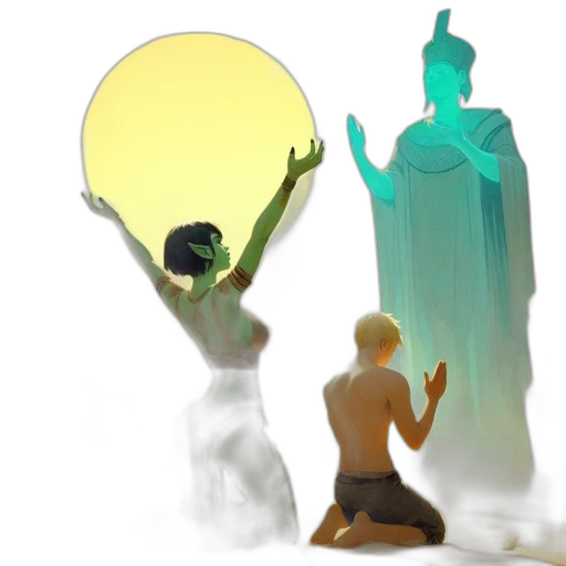 concept art, 3d render, fantasy art, photorealistic transparent PNG cut-out