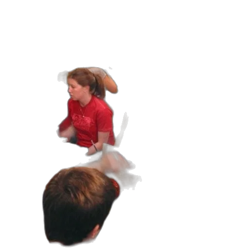staff, hair, face, creature transparent PNG cut-out