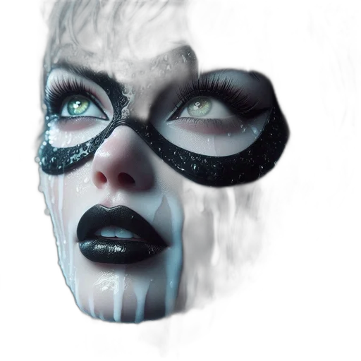 mask, face, photorealistic, concept art transparent PNG cut-out