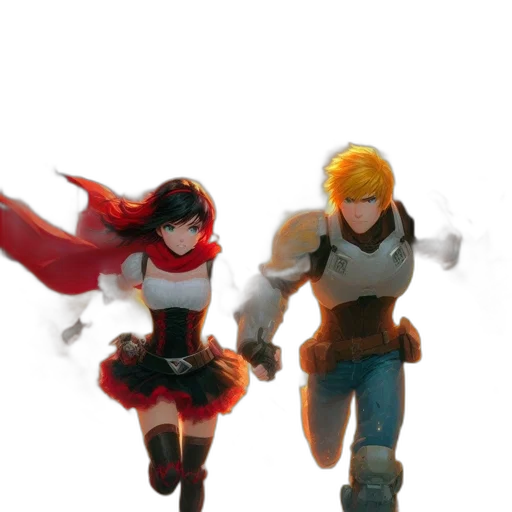 3d render, concept art, comic book art, fantasy art transparent PNG cut-out