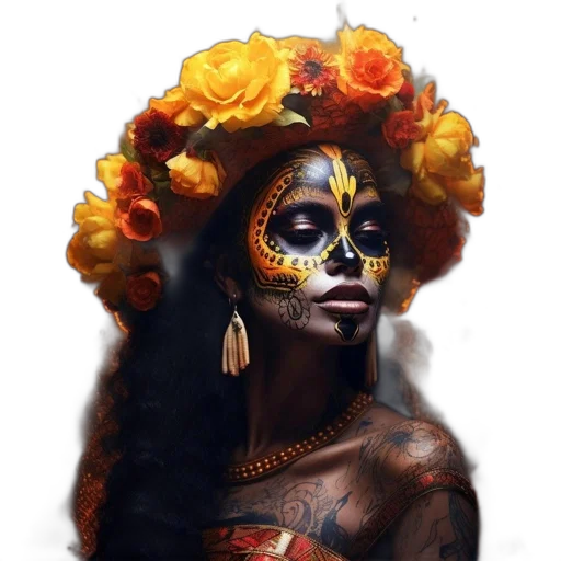 mask, crown, face, jewelry transparent PNG cut-out