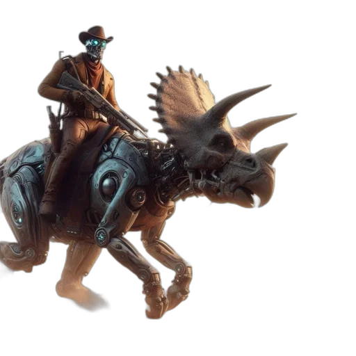 dragon, animal, concept art, 3d render transparent PNG cut-out