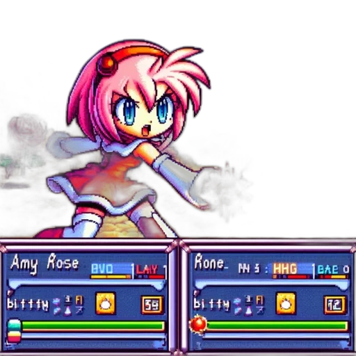 staff, weapon, pixel art, vaporwave transparent PNG cut-out