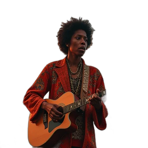 jacket, face, jewelry, staff transparent PNG cut-out