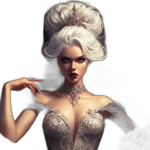crown, dress, jewelry, hair transparent PNG cut-out