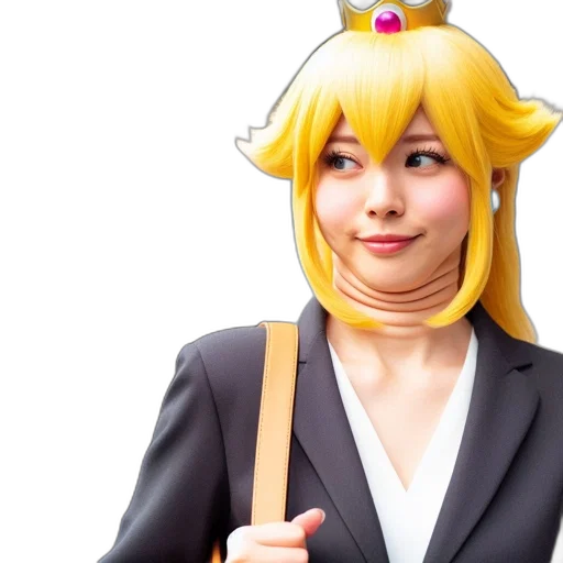 face, staff, dress, hat transparent PNG cut-out