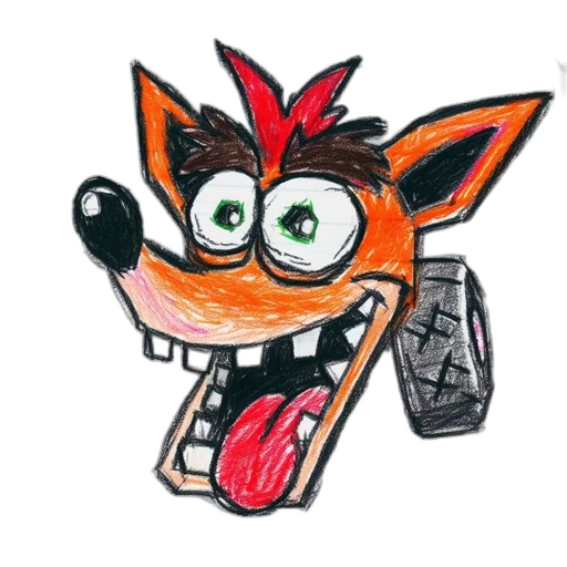 animal, mask, staff, creature transparent PNG cut-out