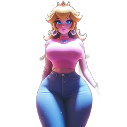 dress, robot, concept art, vaporwave transparent PNG cut-out