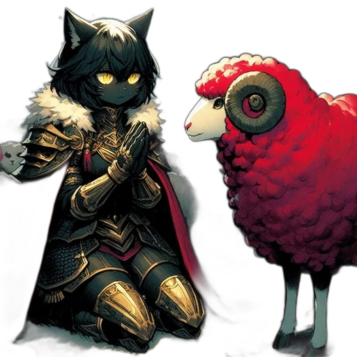 concept art, fantasy art, pixel art, comic book art transparent PNG cut-out