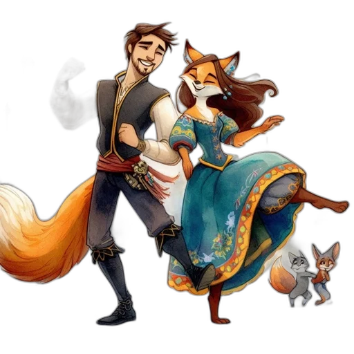 concept art, fantasy art, pixel art, watercolor transparent PNG cut-out