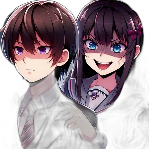 face, mask, creature, anime transparent PNG cut-out