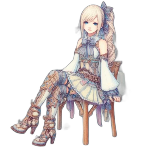 dress, furniture, staff, shoes transparent PNG cut-out