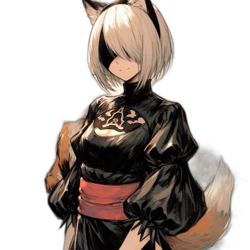 dress, staff, mask, animal transparent PNG cut-out