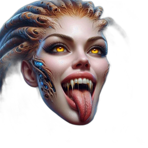 face, creature, mask, dragon transparent PNG cut-out