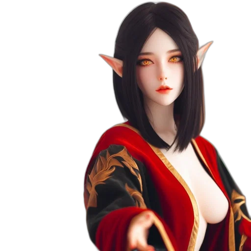 staff, dragon, face, fantasy art transparent PNG cut-out