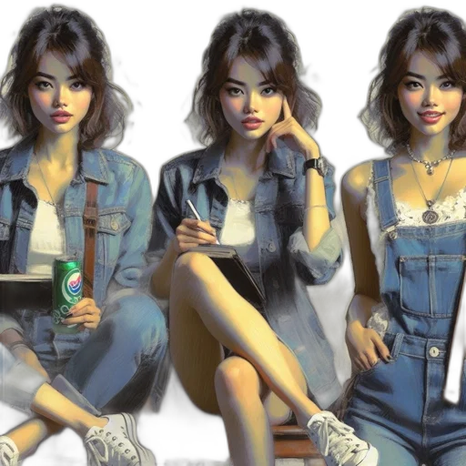 photorealistic, concept art, oil painting, 3d render transparent PNG cut-out