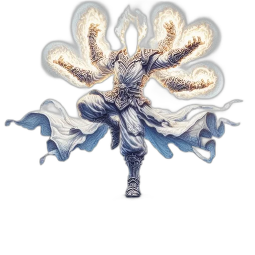creature, crown, dragon, staff transparent PNG cut-out