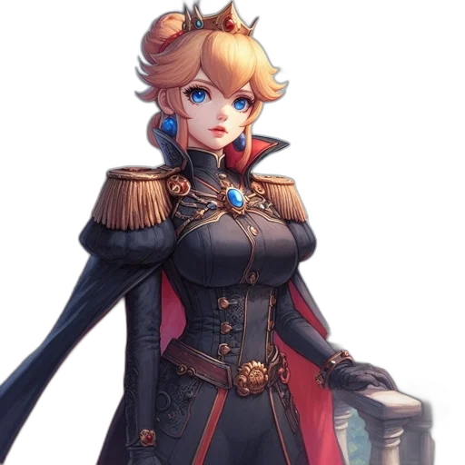 staff, crown, dress, weapon transparent PNG cut-out