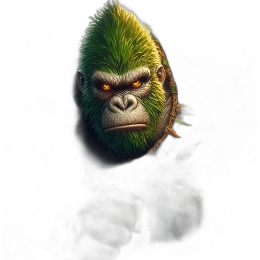 animal, creature, face, staff transparent PNG cut-out
