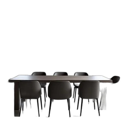 furniture, staff, 3d render, monochrome transparent PNG cut-out