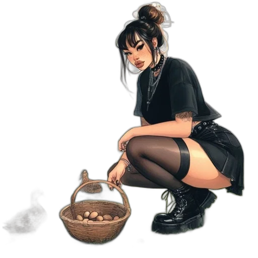 food, staff, dress, weapon transparent PNG cut-out