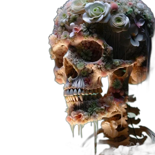 face, mask, creature, crown transparent PNG cut-out