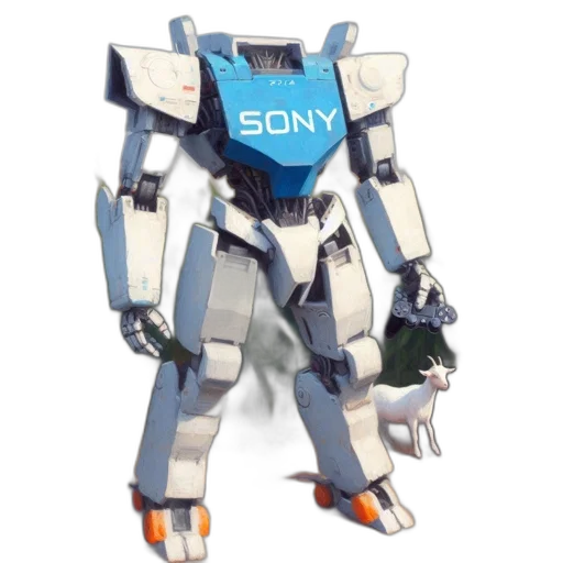robot, weapon, jacket, concept art transparent PNG cut-out