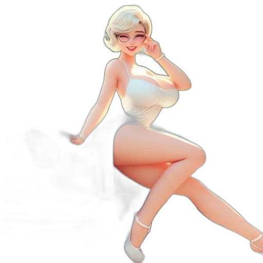 dress, 3d render, concept art, pixel art transparent PNG cut-out