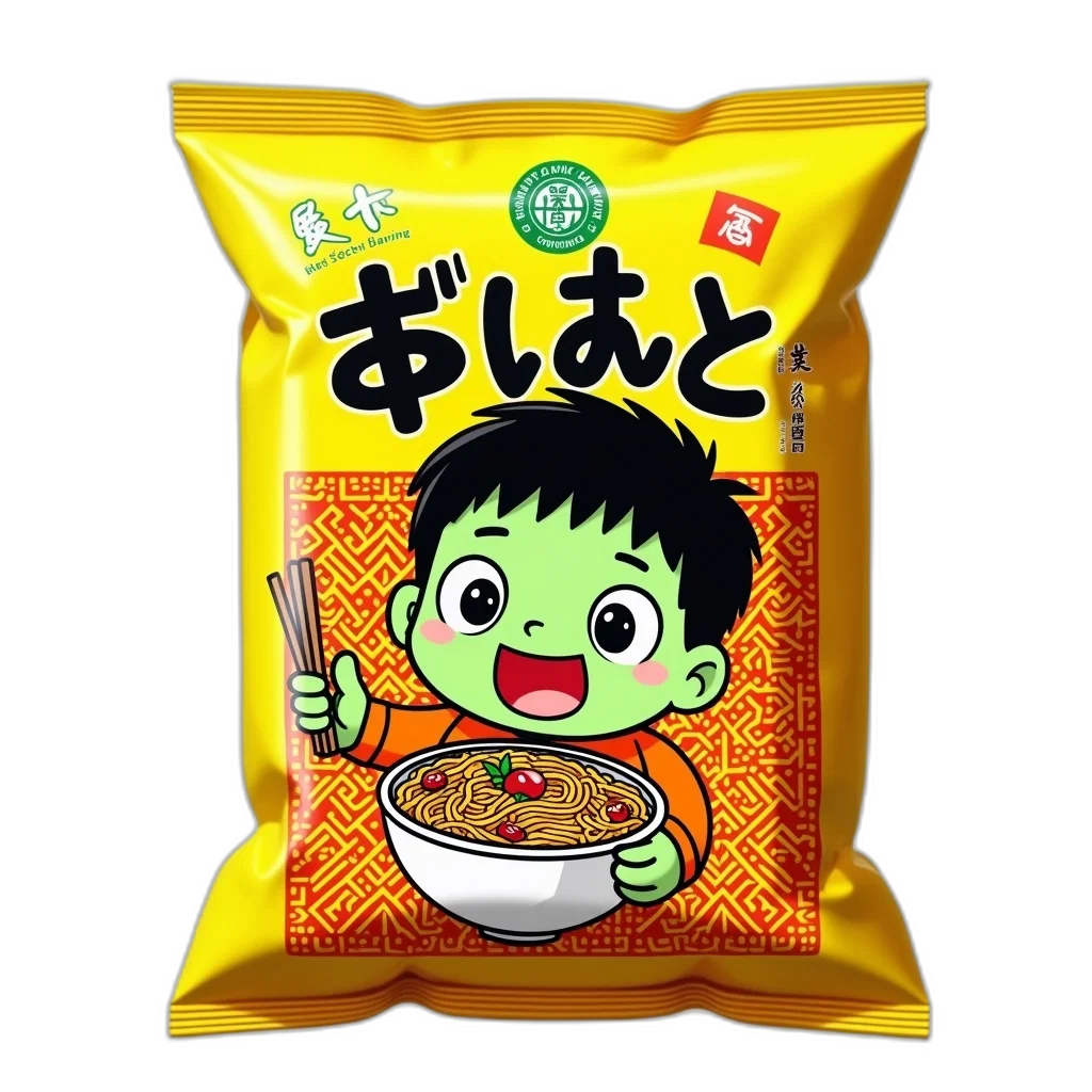 food, photorealistic, anime, bag transparent PNG cut-out