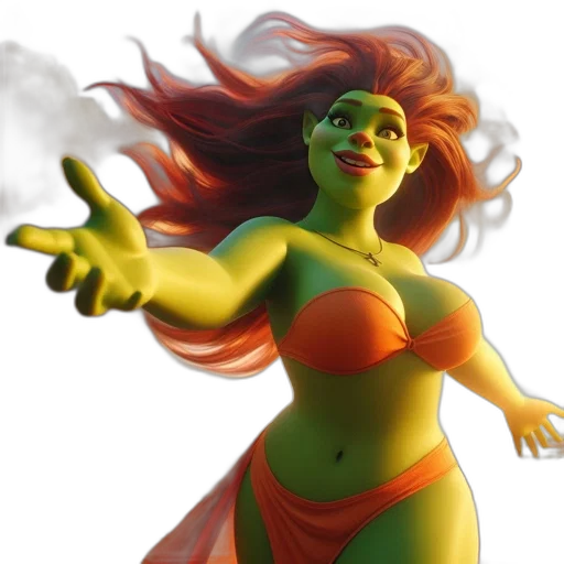 concept art, fantasy art, 3d render, comic book art transparent PNG cut-out