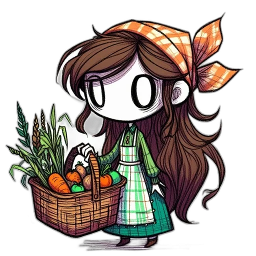 flower, food, creature, watercolor transparent PNG cut-out