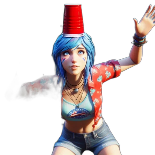 hat, staff, face, crown transparent PNG cut-out