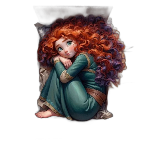 dress, fantasy art, concept art, watercolor transparent PNG cut-out