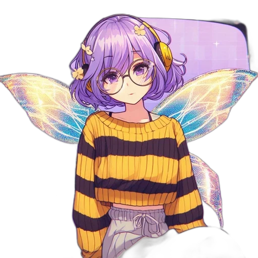 staff, creature, animal, pixel art transparent PNG cut-out