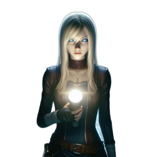 jacket, staff, robot, face transparent PNG cut-out
