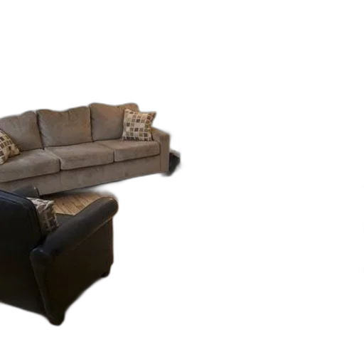 furniture, 3d render, photorealistic, earth tones transparent PNG cut-out