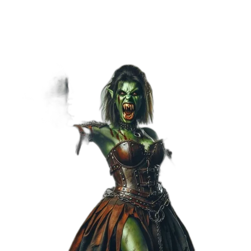 mask, staff, creature, dress transparent PNG cut-out