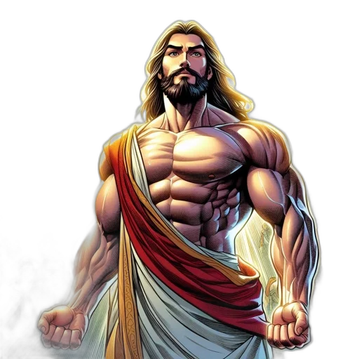 comic book art, fantasy art, concept art, cartoon transparent PNG cut-out