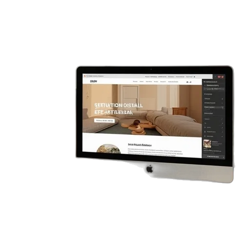furniture, staff, 3d render, responsive transparent PNG cut-out