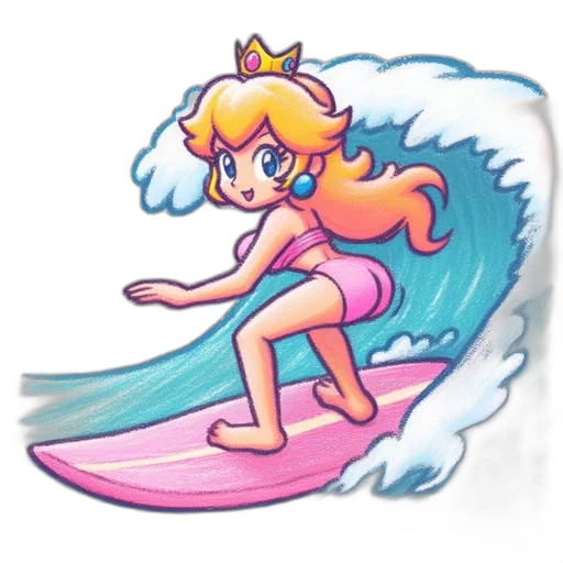 vaporwave, pixel art, concept art, cartoon transparent PNG cut-out