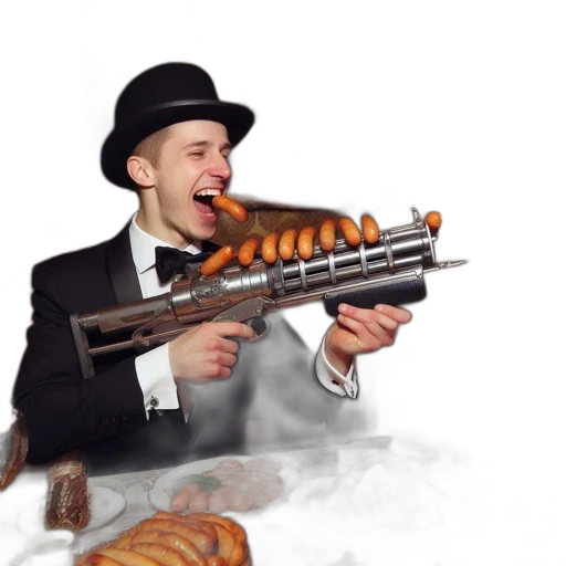 weapon, food, animal, staff transparent PNG cut-out