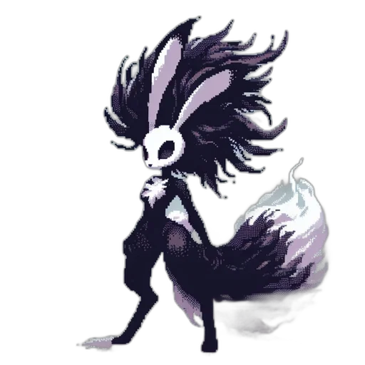 creature, mask, hair, dragon transparent PNG cut-out