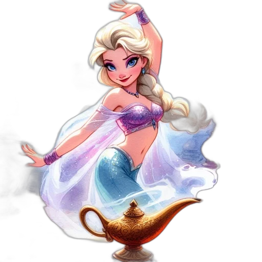 dress, staff, concept art, fantasy art transparent PNG cut-out