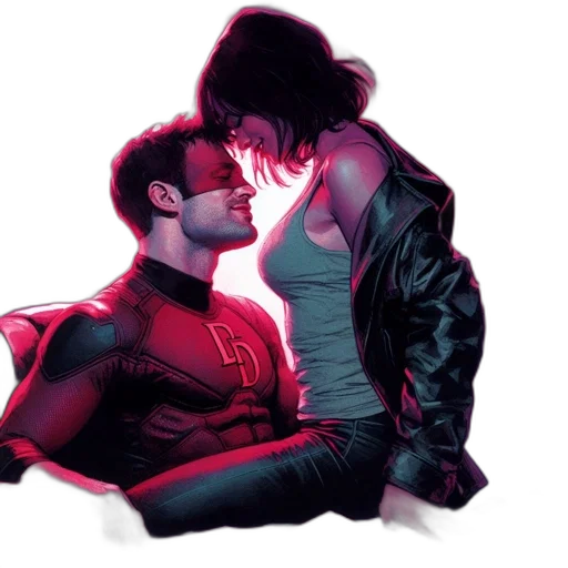 jacket, comic book art, concept art, cyberpunk transparent PNG cut-out