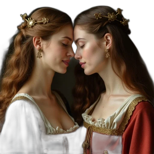 crown, jewelry, photorealistic, oil painting transparent PNG cut-out