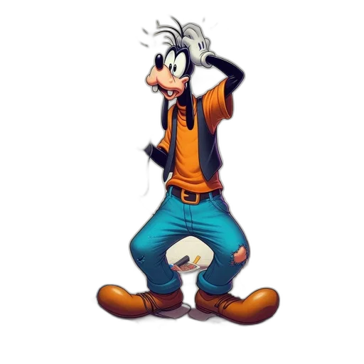 jacket, staff, animal, robot transparent PNG cut-out