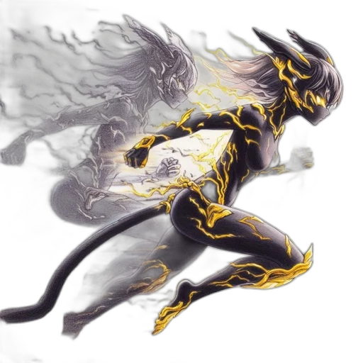 dragon, creature, sword, staff transparent PNG cut-out